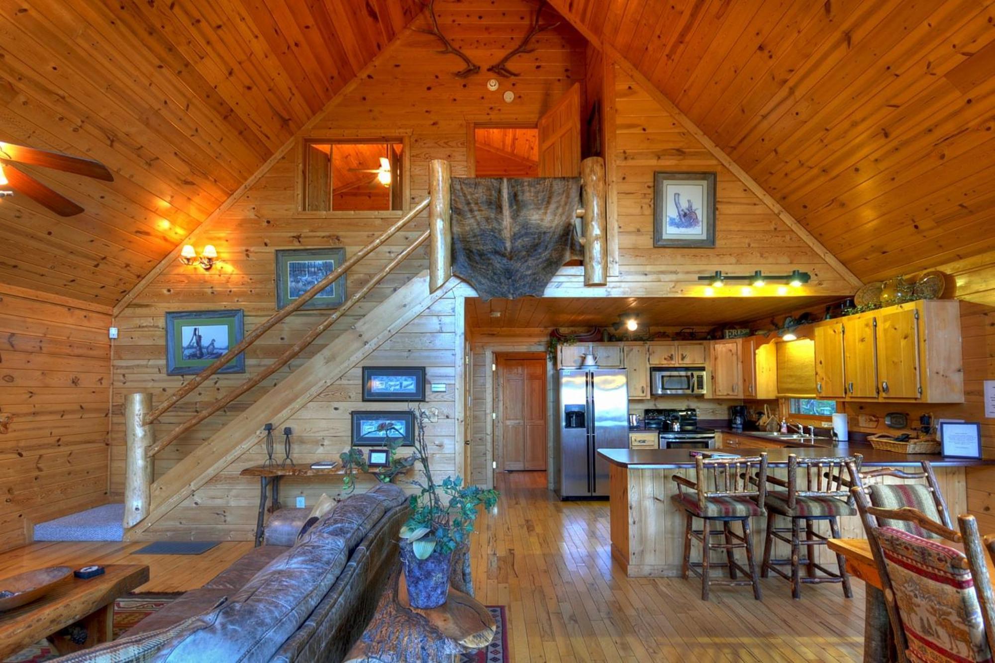 The View Sweeping Mountain Views Gas Fireplace Game Room Hot Tub Blue Ridge Bagian luar foto